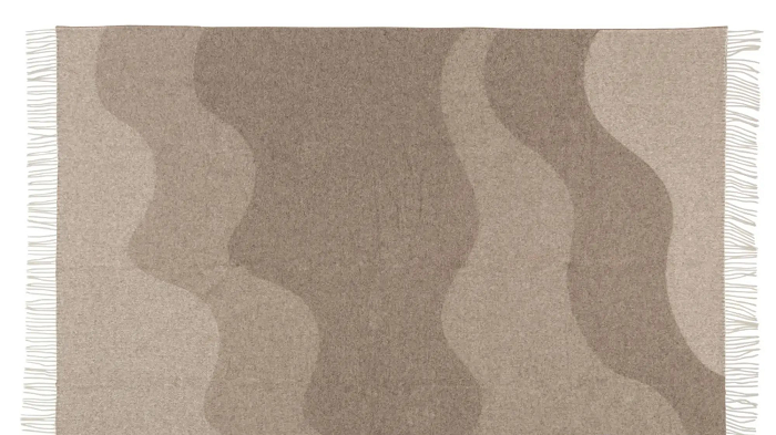 HEIMDALL NORWAY BLANKET - HAFJELL - DARK CORAL