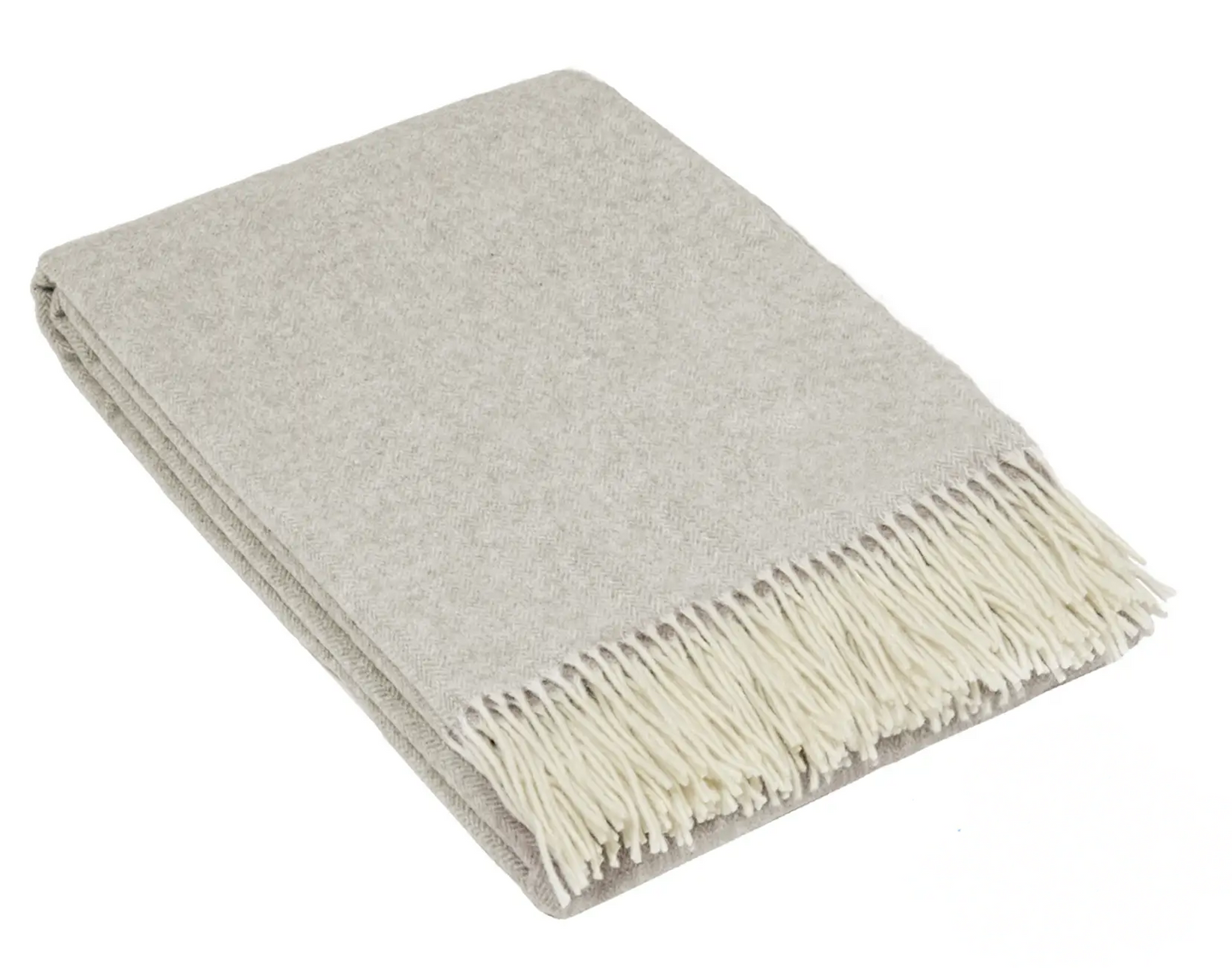 Heimdall Norway - stort pledd i cashmere - merino ull - Frogner - beige