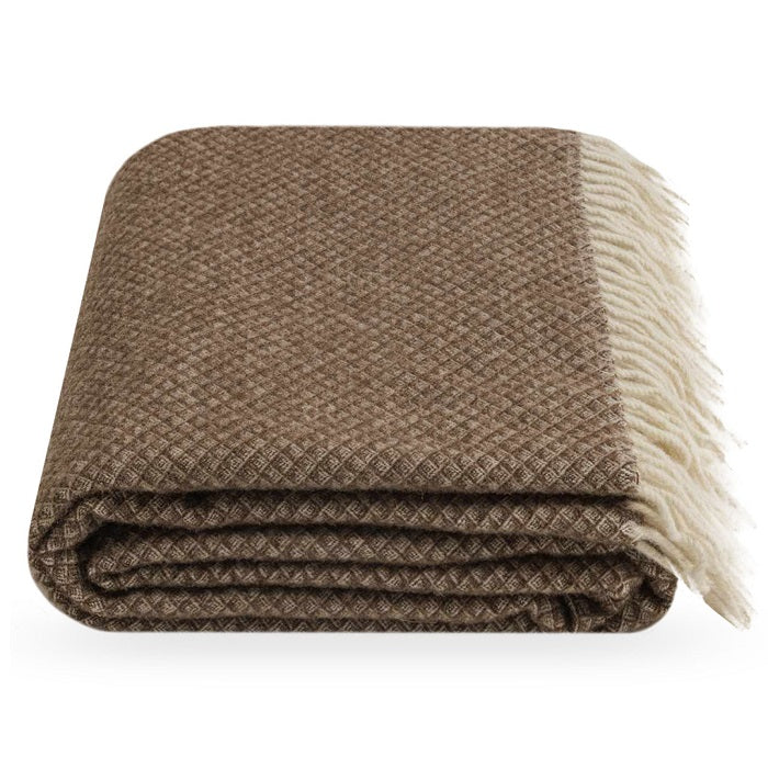 HEIMDALL NORWAY BLANKET - HAFJELL - DARK CORAL