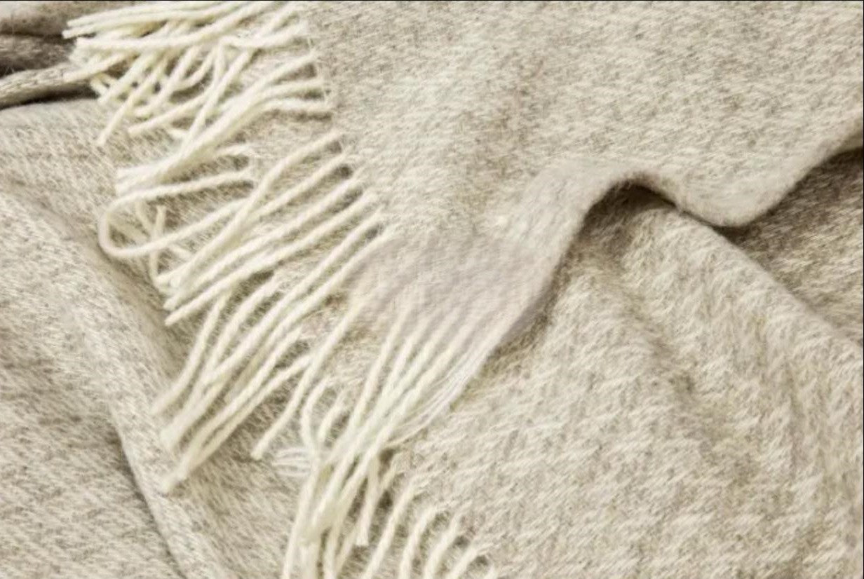 Heimdall Norway - stort ullpledd - Hallingdal - nature melange