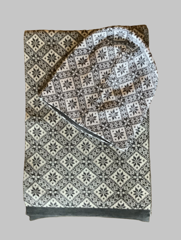 Heimdall Norway - lue - snø krystall - merino - grey- white - unisex - one size