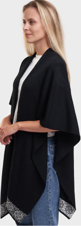 Heimdall Norway - poncho - nora - navy - white