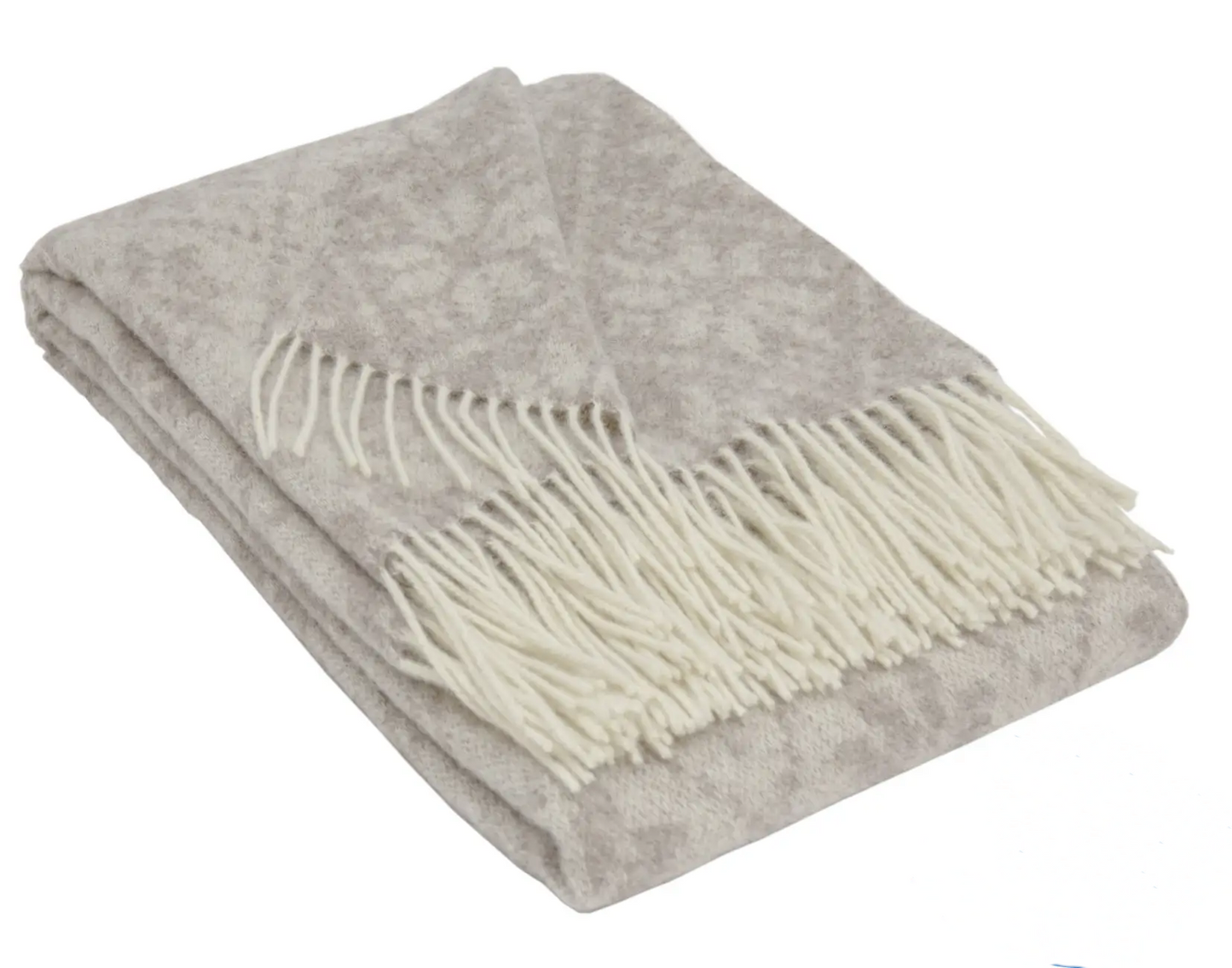 HEIMDALL NORWAY BLANKET - SNOW CRYSTAL - NATURAL