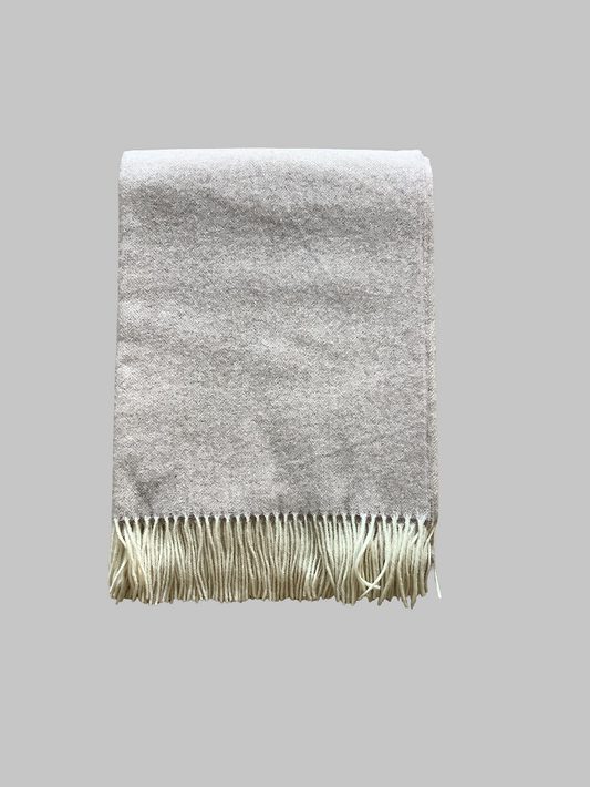 Heimdall Norway - large cashmere blanket - merino wool - Frogner - brown