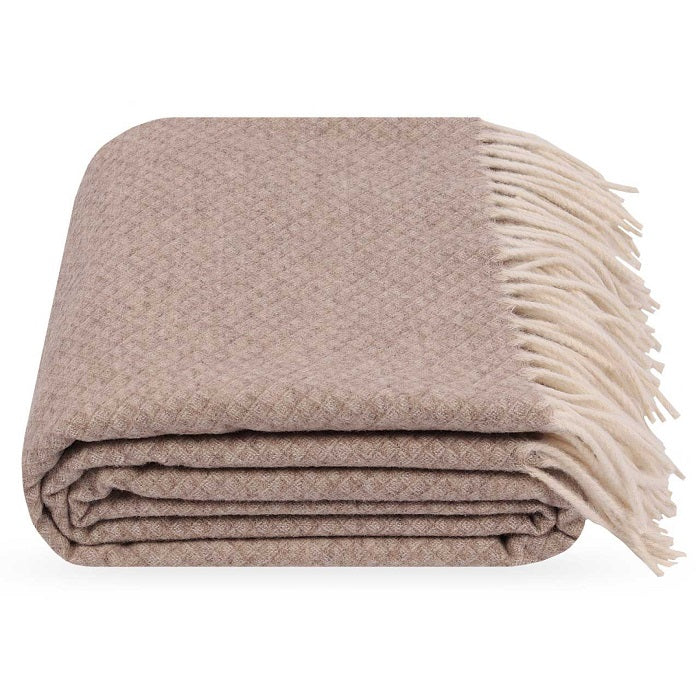 Heimdall Norway - stort ullpledd - geilo - beige nature