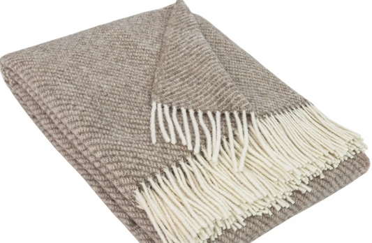 HEIMDALL NORWAY BLANKET - REIN - GRAY - NATURE