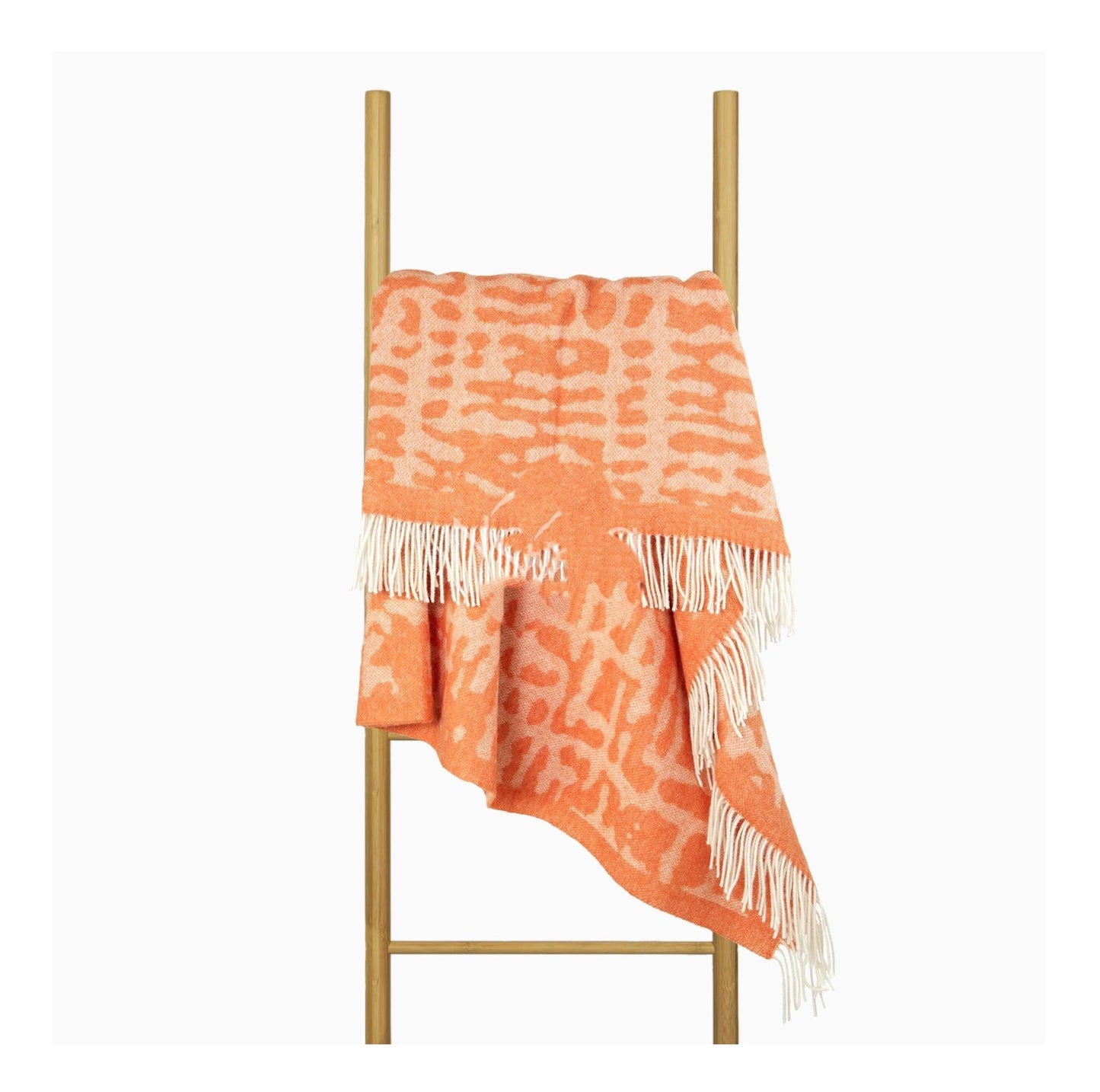 HEIMDALL NORWAY BLANKET - HAFJELL - DARK CORAL