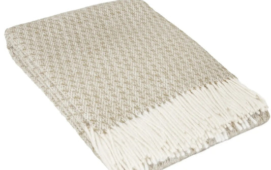 Heimdall Norway - large wool blanket - Hallingdal - nature melange