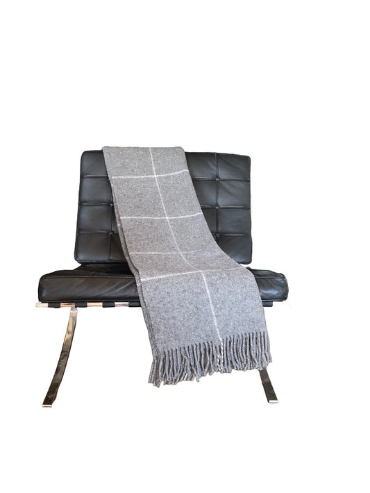 HEIMDALL NORWAY BLANKET - HEMSEDAL - GRAY