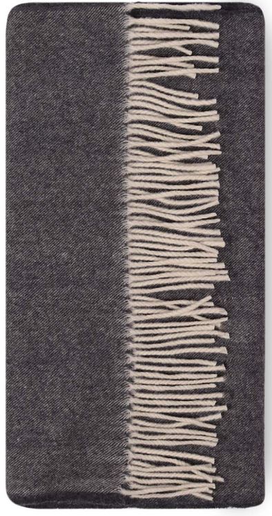 Heimdall Norway - cashmere - merino - skjerf - skarpsno - dark grey