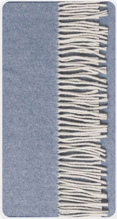 Heimdall Norway - cashmere - merino - skjerf - skarpsno - light blue