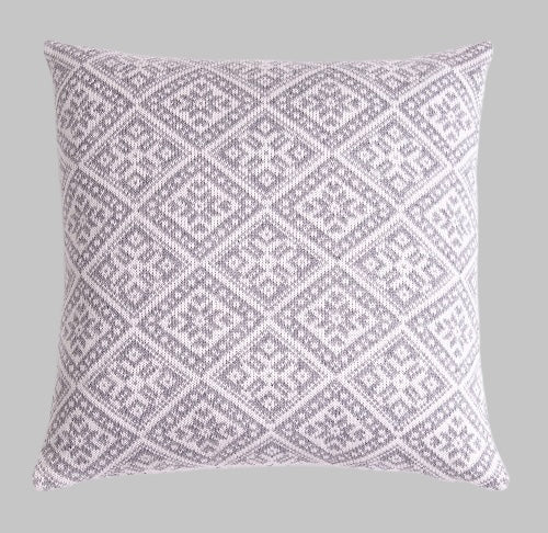 Heimdall Norway - pute ull - snow crystal - grey