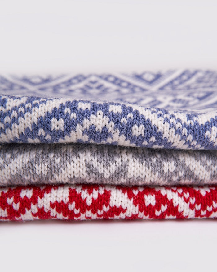 Heimdall Norway - pute ull - snow crystal - grey