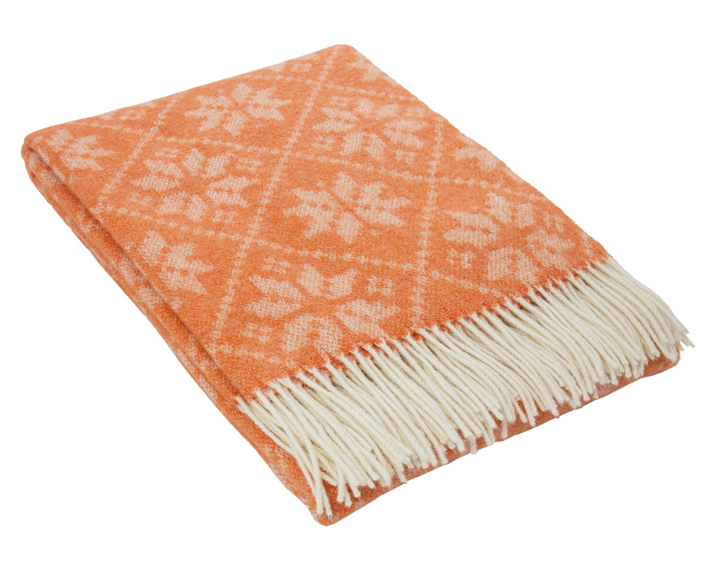 HEIMDALL NORWAY BLANKET - SNOW CRYSTAL - NATURAL