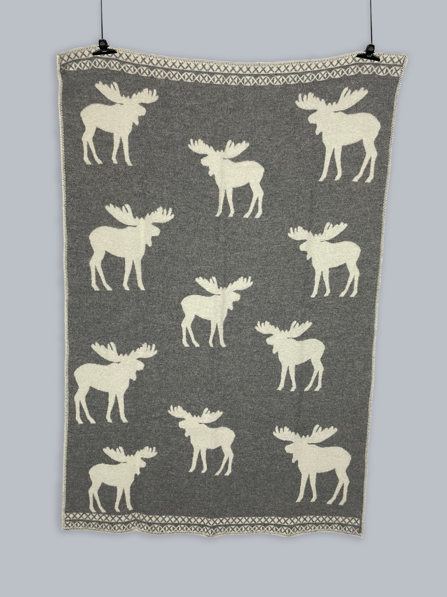 HEIMDALL NORWAY BLANKET - ELG - GRAY - NATURE